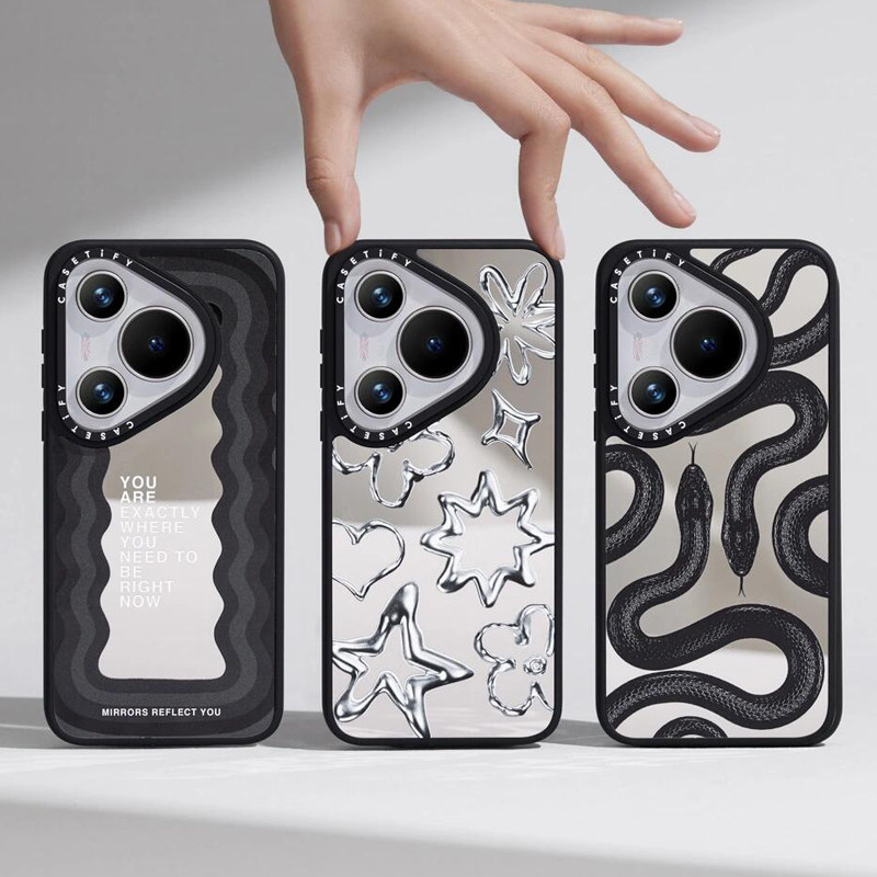 CASETiFY时尚镜面适用华为手机壳