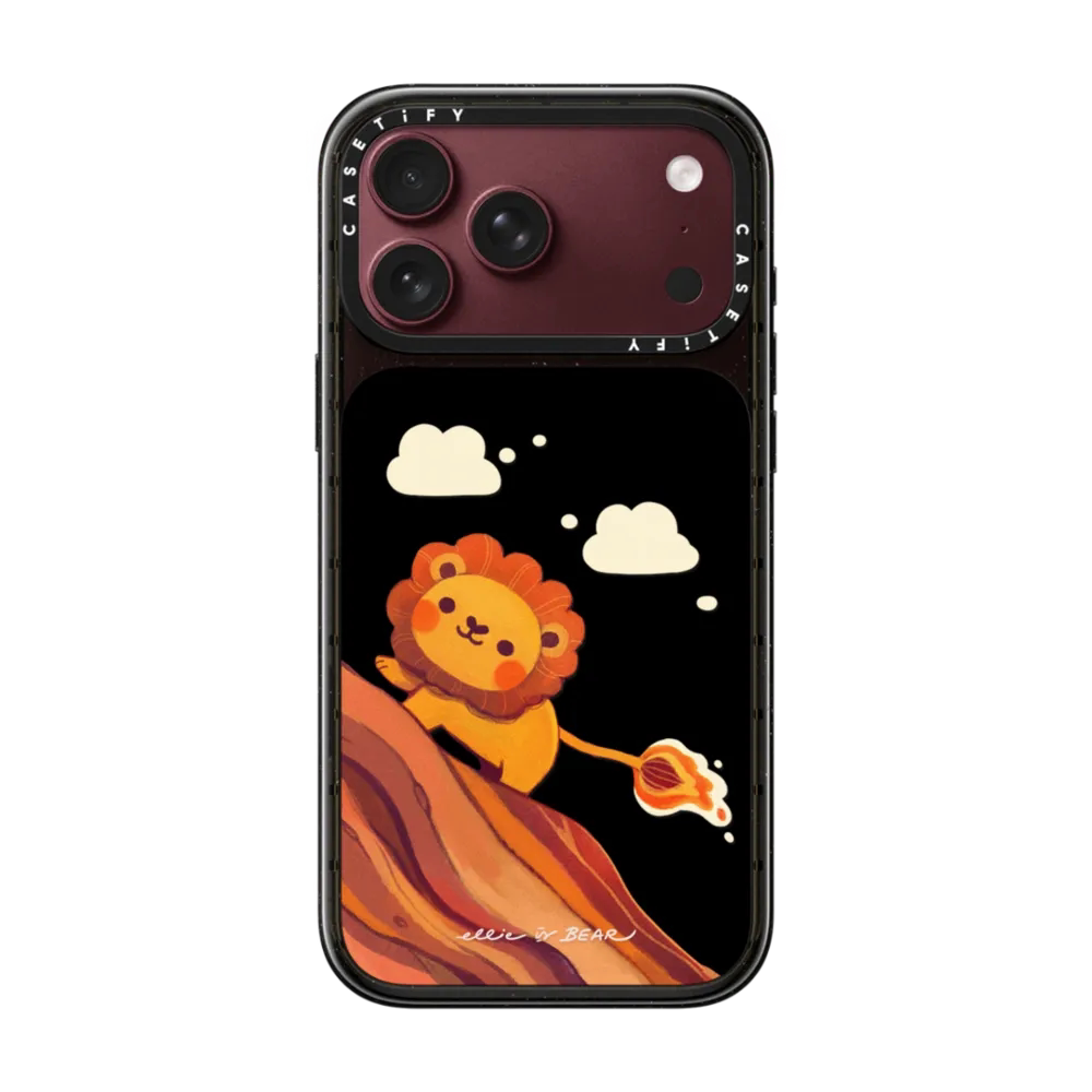 现货CASETiFY小狮子适用苹果iPhone18 Pro Max手机壳17/16/15磁吸小众高级感14卡通可爱轻奢华13防摔保护套12