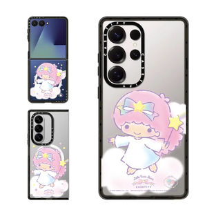 现货CASETiFY联名三丽鸥双子星Lala适用三星S24/S25 Ultra手机壳Z Flip 7/Z Fold 6甜美可爱双胞胎姐弟保护套