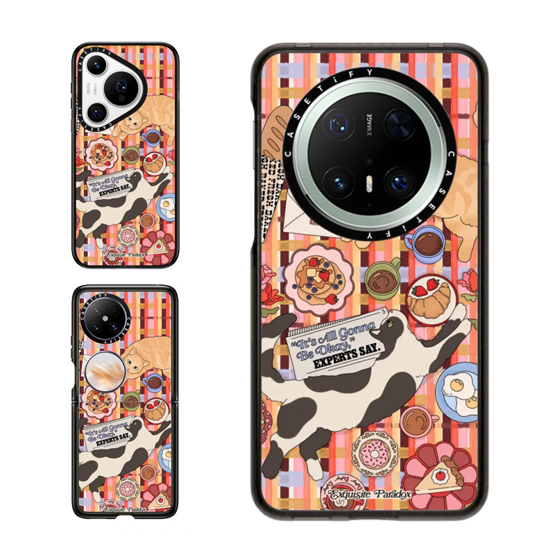 CASETiFY猫咪的早餐时光手机壳