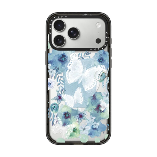 CASETiFY我的蓝色蝴蝶唯美手机壳