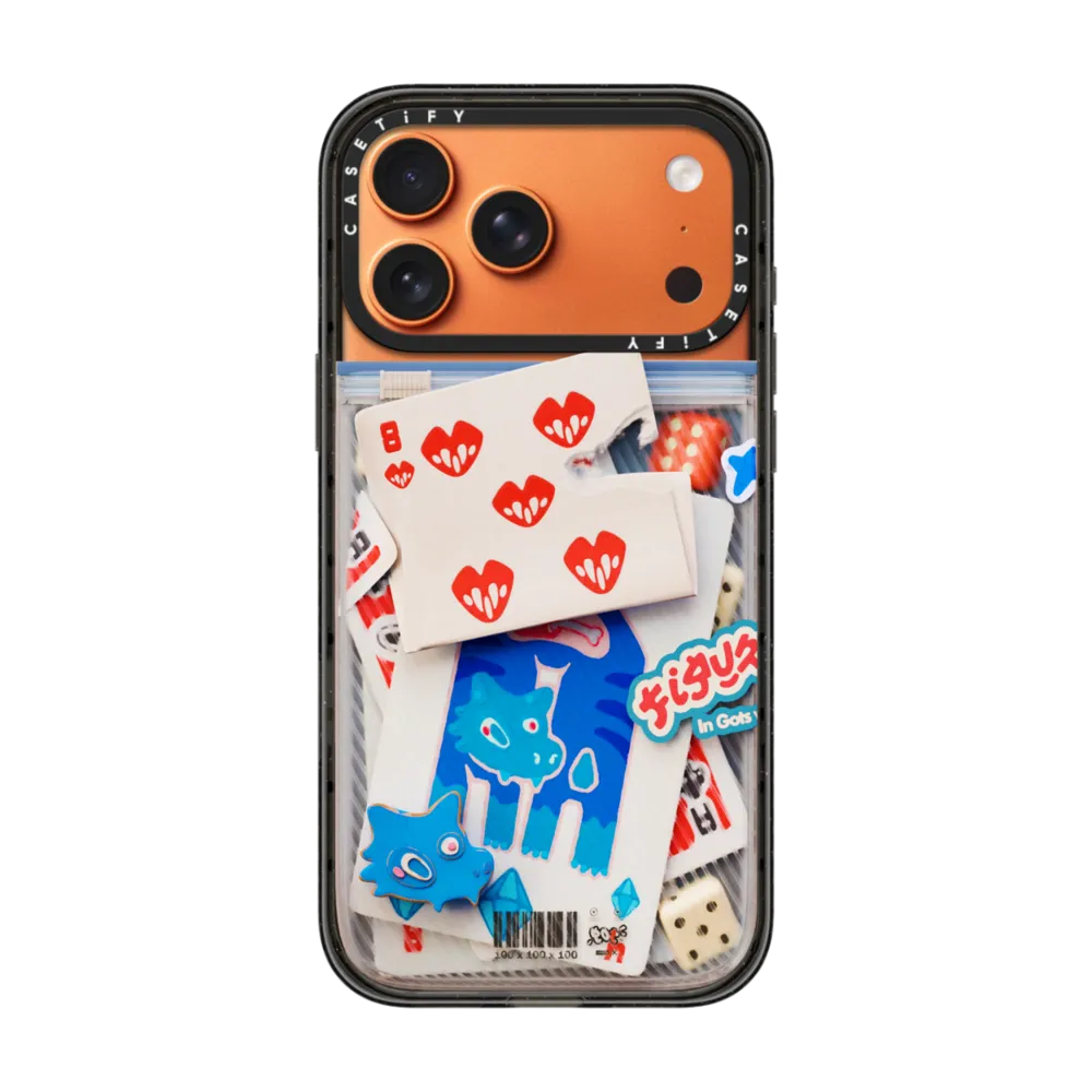 现货CASETiFY红心8适用苹果iPhone17 Pro Max手机壳16/15/14磁吸13创意个性街头潮流拼贴立体感防摔保护套12