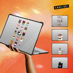 CASETiFY马年新春系列幸运招财猫适用于苹果MacBook Pro 13/14/15/16寸电脑笔记本保护壳Air时尚防摔套M1-M4