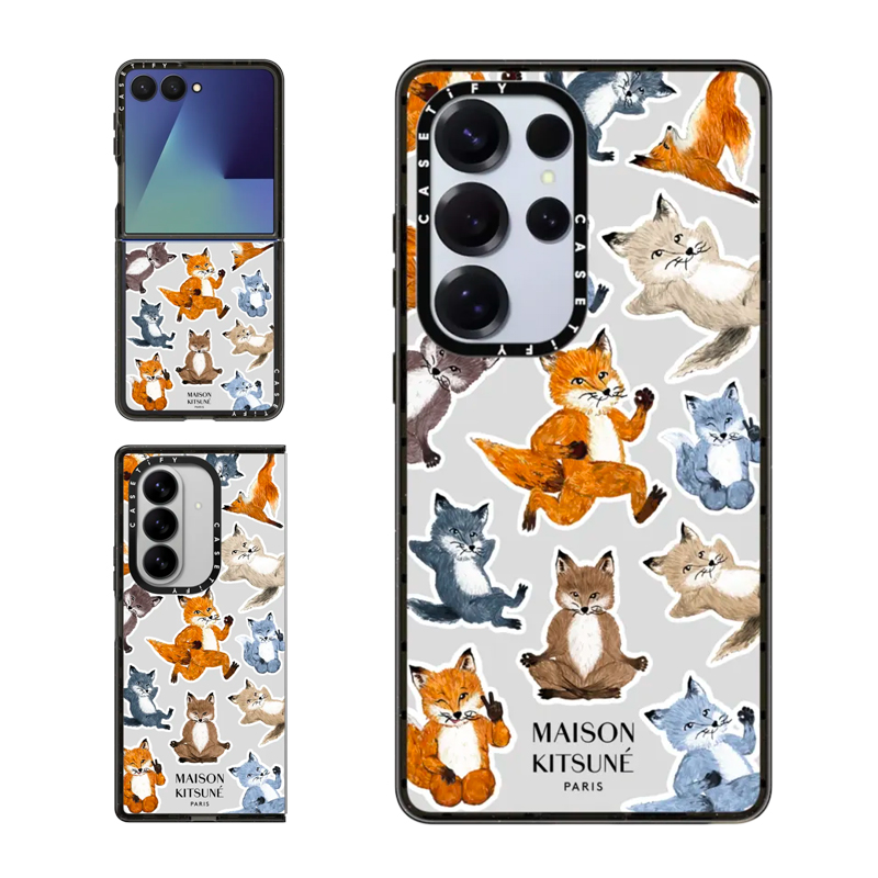CASETiFY联名MaisonKitsune狐狸