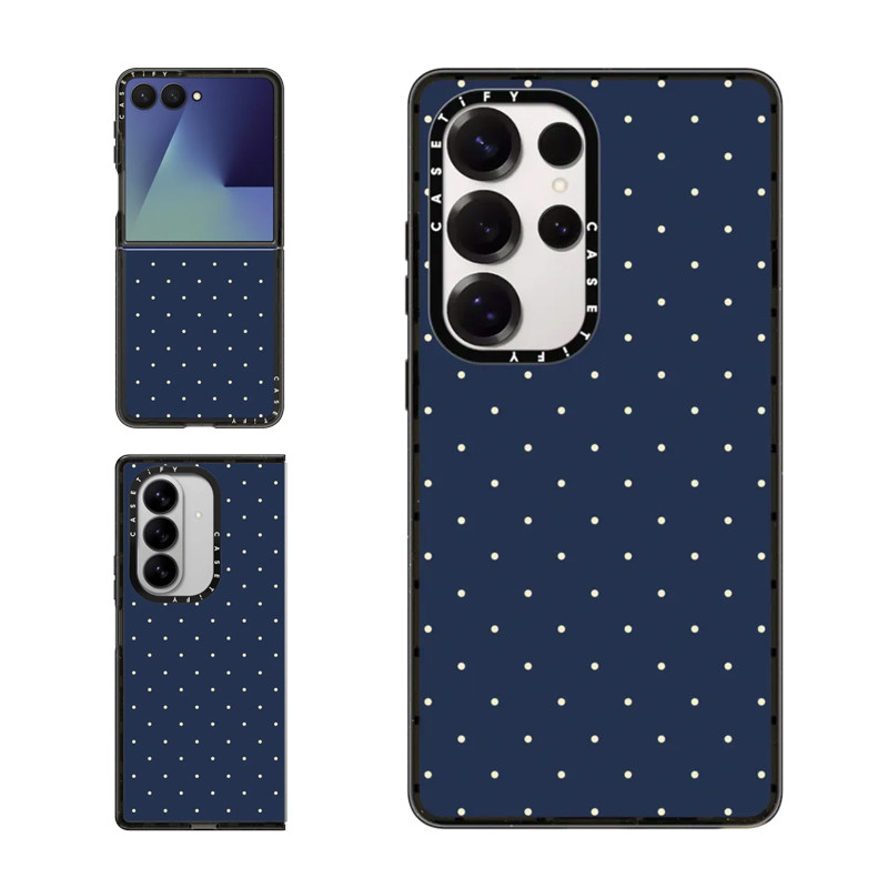 CASETiFY海军圆点适用三星手机壳