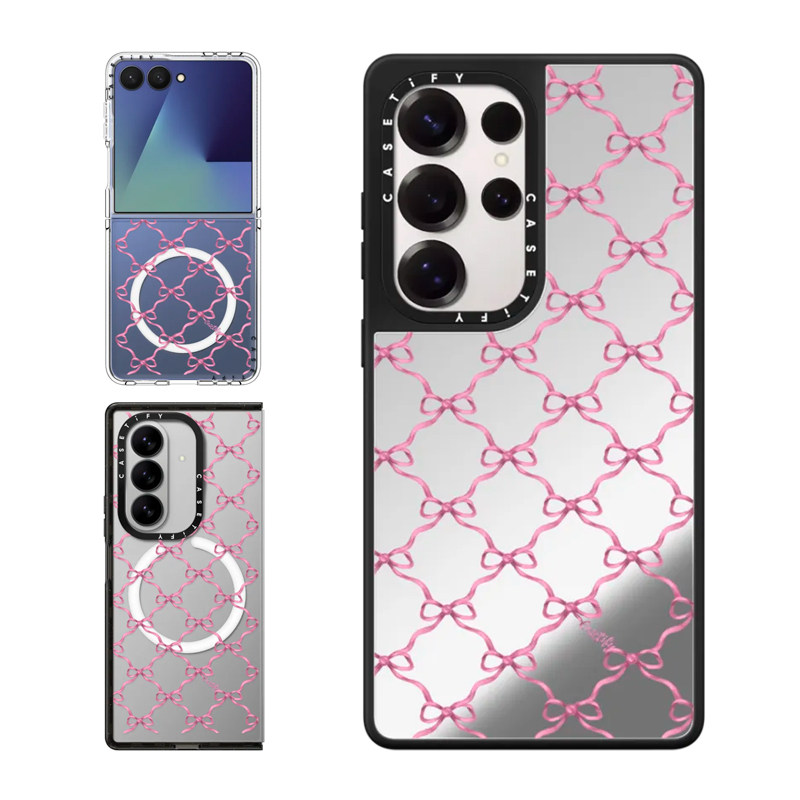 现货CASETiFY缠丝柔影适用三星S24/S25 Ultra手机壳Z Flip7/Z Fold 6/5时尚潮流甜酷ins风全包防摔保护套s23