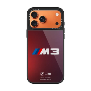 现货CASETiFY联名BMW宝马M3经典车标红色适用苹果iPhone17 pro max磁吸手机壳16/15/14奢华13限量款保护套12