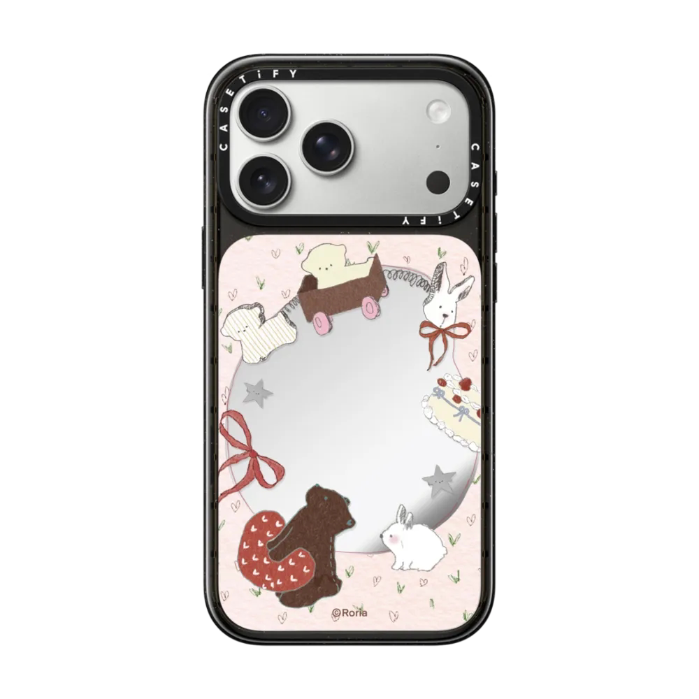 现货CASETiFY甜心火车张婧仪同款适用苹果iPhone18 pro max磁吸手机壳17/16/15小众趣味可爱小猫小狗保护套14
