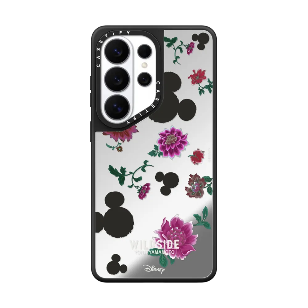 现货CASETiFY联名WILDSIDE山本耀司迪士尼米奇与红花适用三星S25/S26 Ultra手机壳s26+个性奢华潮流保护套s24