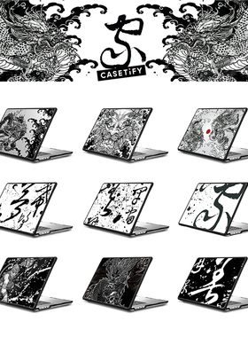 CASETiFY艺术家联名Gabe Shum个性朋克适用苹果MacBook Pro13/14/15/16寸电脑笔记本保护壳Air防摔套M2/M3/M4