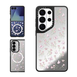 现货CASETiFY森林早报春日碎花适用于三星S25/S26 Ultra手机壳Z Flip7/Z Fold 6/5时尚甜美小众轻奢保护套s24