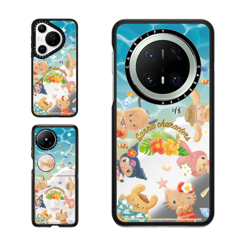 CASETiFY联名黑皮三丽鸥手机壳