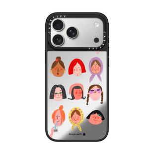 现货CASETiFY各自美丽适用苹果iPhone17 pro max磁吸手机壳16/15/14小众趣味ins可爱女孩头像13防摔保护套12