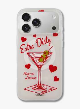 现货sonix咸马天尼适用于苹果17promax磁吸手机壳iPhone 17 pro时尚潮牌小众高级感清新鸡尾酒防摔保护套16pm