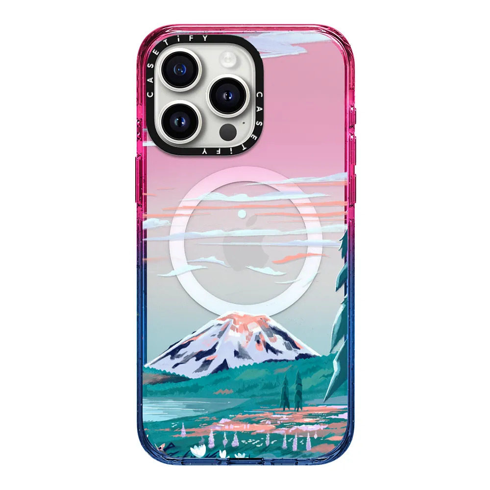 雷尼尔山casetify苹果15promax潮