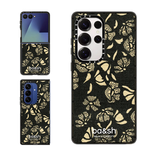 Ultra手机壳Z Flip 现货CASETiFY联名ba&sh黑色波西米亚Aure Fold S25 6优雅轻奢保护套 Line适用三星S24