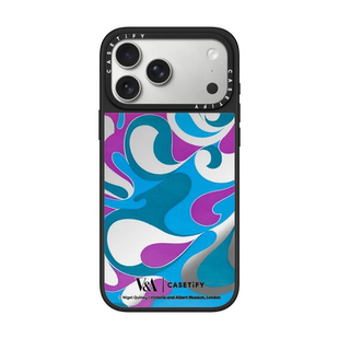 现货CASETiFY联名V&A博物馆几何系列Palisades 4适用于苹果iPhone17 pro max磁吸手机壳16/15/14限量保护套13