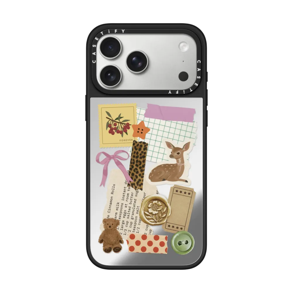 现货CASETiFY清新小鹿贴纸适用苹果iPhone17 Pro Max磁吸手机壳16/15/14时尚潮牌13小众高端12防摔保护套air,3C数码配件,手机保护套/壳,淘宝优惠券,粉丝福利购,淘宝优惠卷