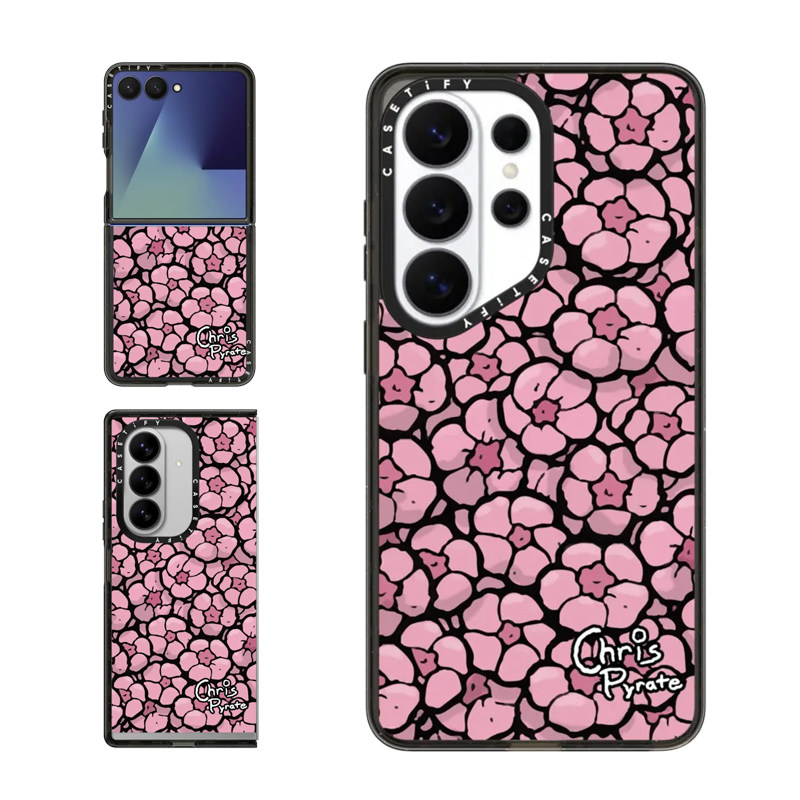 CASETiFY樱花盛开适用三星手机壳