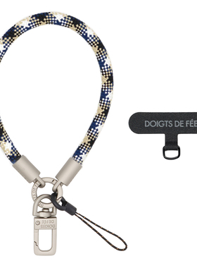 Doigts de Fee新版手腕带小挂绳编织相机钥匙扣手机壳挂件吊饰品
