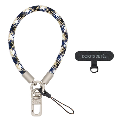 DoigtsdeFee手机挂件编织腕带