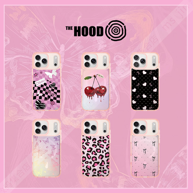 THE HOOD甜酷系列适用于苹果iPhone17 Pro Max磁吸换图手机壳16/15小众复古千禧风Y2K粉色甜美全包防摔保护套,3C数码配件,手机保护套/壳,淘宝优惠券,粉丝福利购,淘宝优惠卷