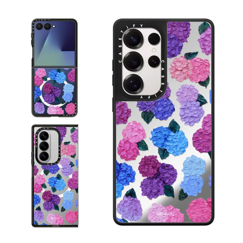 CASETiFY无尽的夏日绣球花手机壳