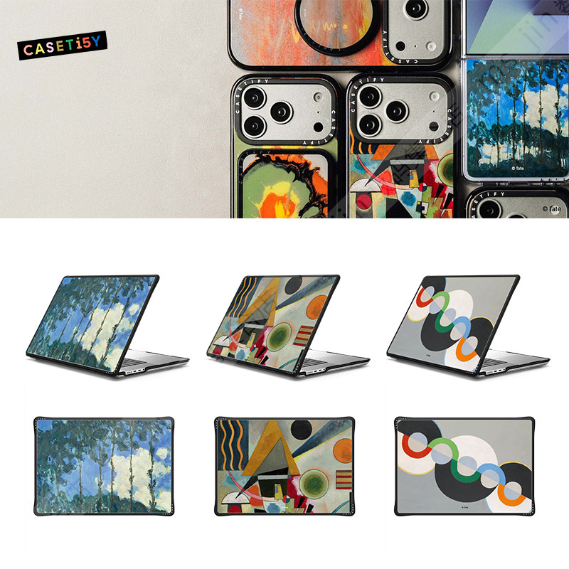 CASETiFY联名Tate泰特美术馆现代艺术适用于苹果MacBook Pro 13/14/15/16寸电脑笔记本保护壳Air防摔套M1-M5