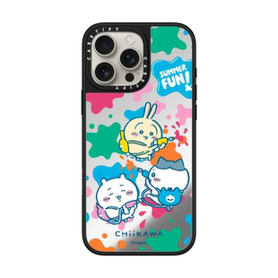 現(xiàn)貨CASETiFY聯(lián)名Chiikawa吉伊卡哇手槍玩水適用蘋果iPhone16 max磁吸手機(jī)殼15 13可愛(ài)夏日限量款 pro 套12