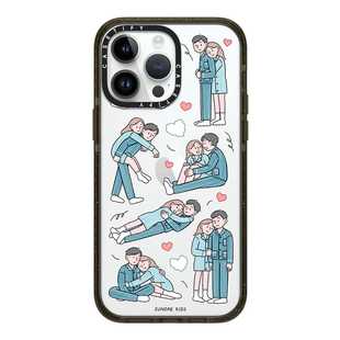 爱情casetify适用苹果iPhone15 插画13华为mate60pro防摔保护套 max手机壳14艺术家小众情侣卡通ins款 pro