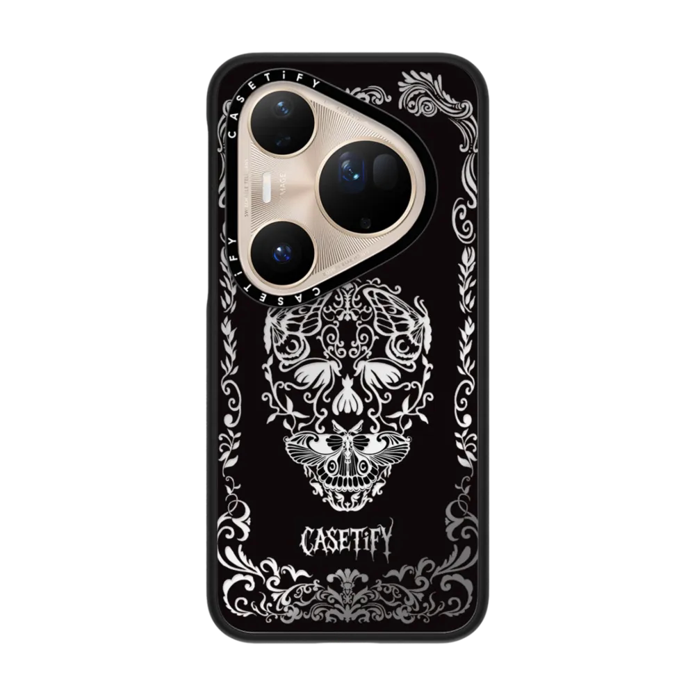 CASETiFY哥特骷髅适用华为手机壳