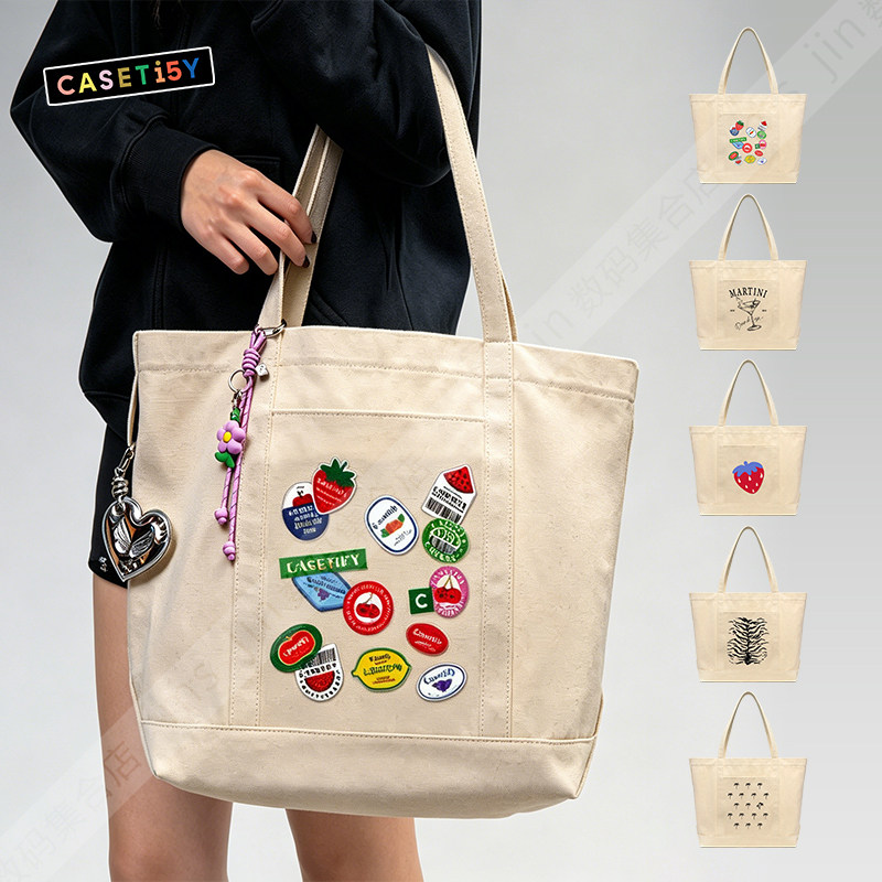 CASETiFY假日系列时尚帆布托特包