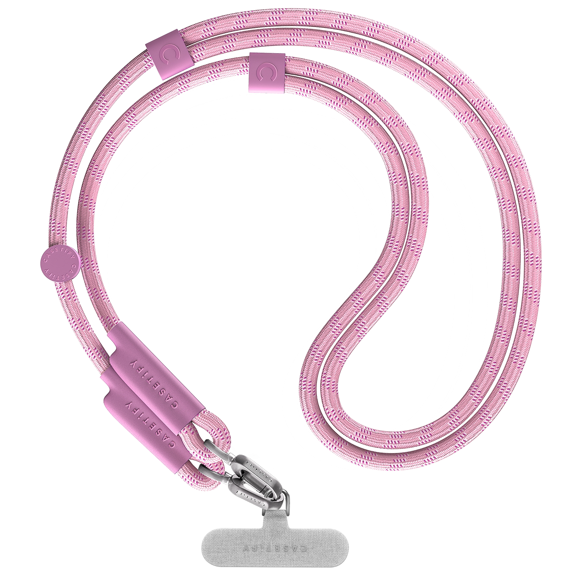 现货CASETiFY织绳手机背带套组斜挎式挂绳相机包包多功能吊饰挂脖