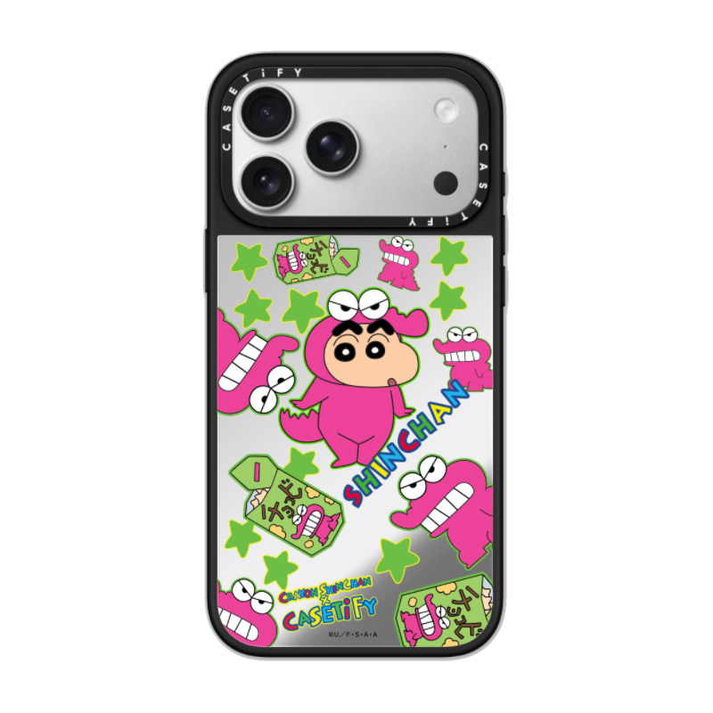 现货CASETiFY联名蜡笔小新贴纸风潮巧克比定制可写字适用苹果iPhone17 pro max磁吸手机壳16/15/14趣味套air