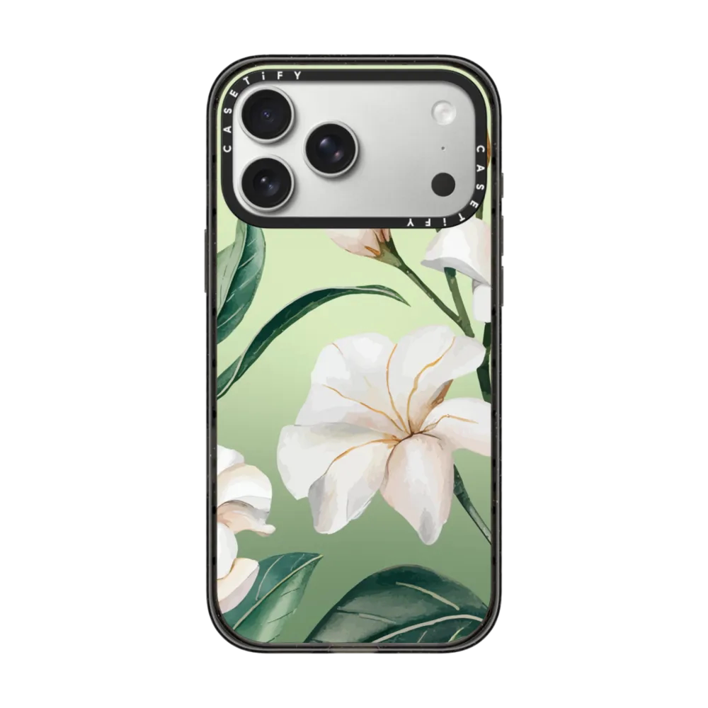 现货CASETiFY茉莉花雾适用苹果iPhone17 Pro Max磁吸手机壳16/15/14时尚13清新绿色小众ins风air防摔保护套12