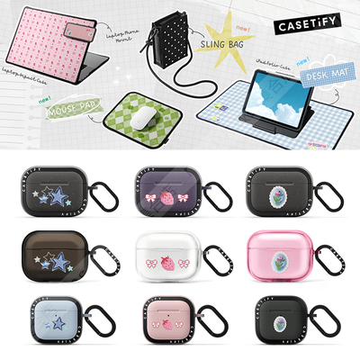 CASETiFY复古学院风耳机保护套