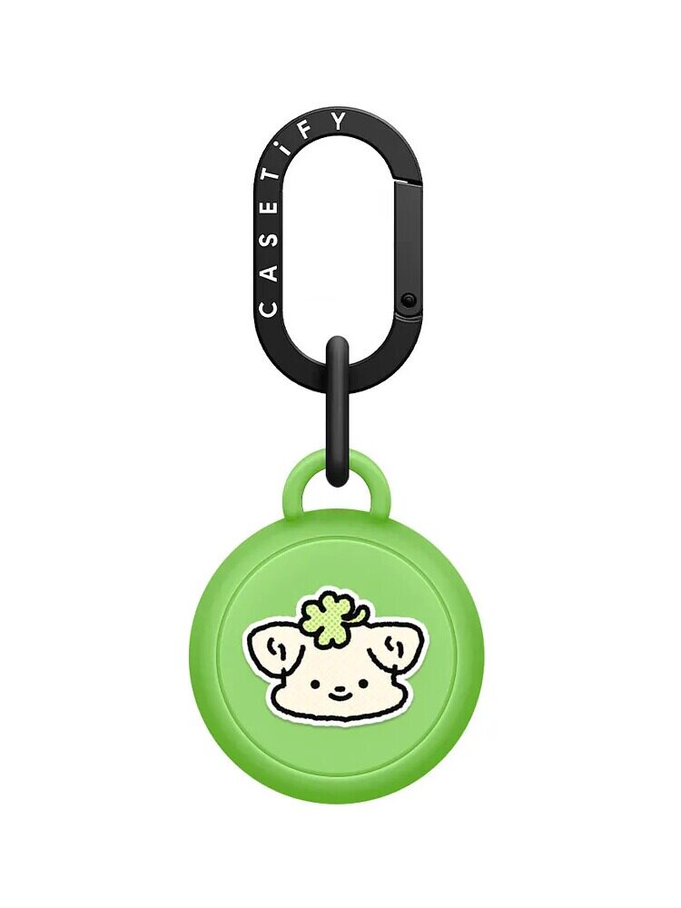 APPLE AIRTAG 디지털 분실 방지 장치 보호 커버 걸이 링 애완 동물 휴대용 유형에 적합한 CASETIFY 크리에이티브 트렌디 브랜드