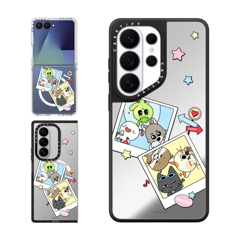 现货CASETiFY联名BBNEXDO门童宝丽来适用三星S25/S26 Ultra手机壳Z Flip 7/Z Fold 6卡通可爱限量款保护套S24