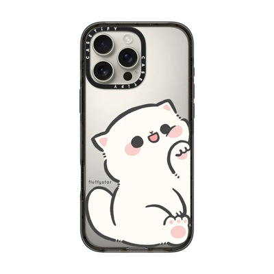 CASETiFY撒娇小白猫可爱手机壳