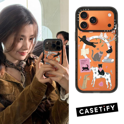 CASETiFY黑猫乐园适用苹果手机壳
