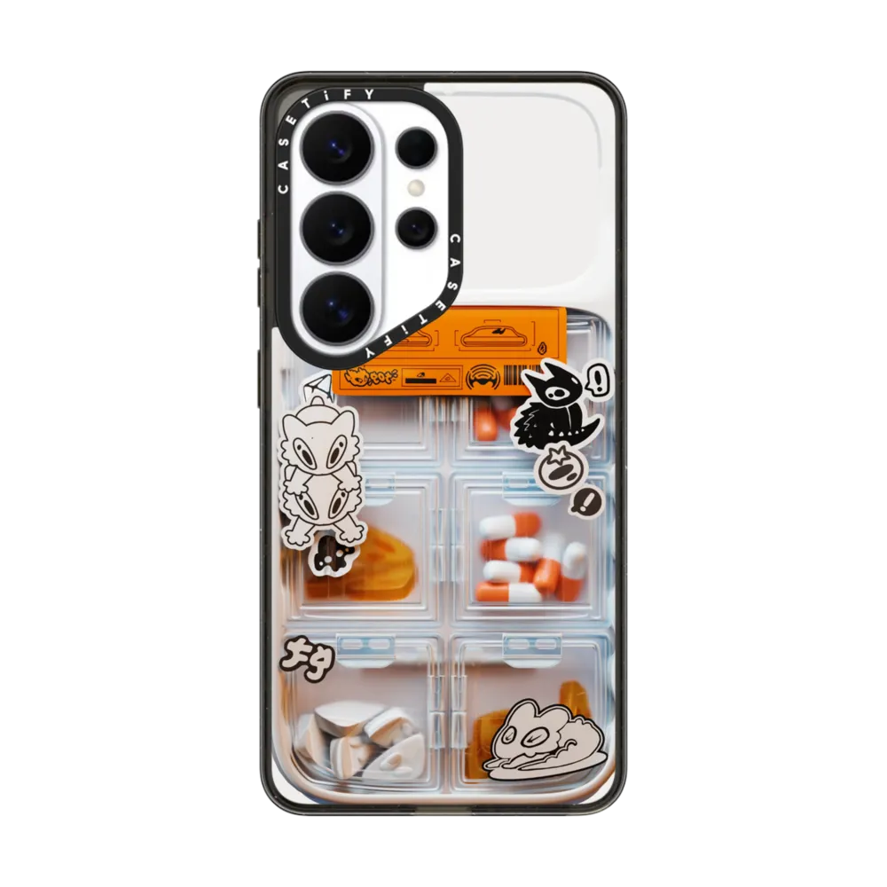 现货CASETiFY增强包适用于三星S25/S26 Ultra手机壳s26+个性街头潮流小众高端裸眼3D立体感全包防摔保护套s24