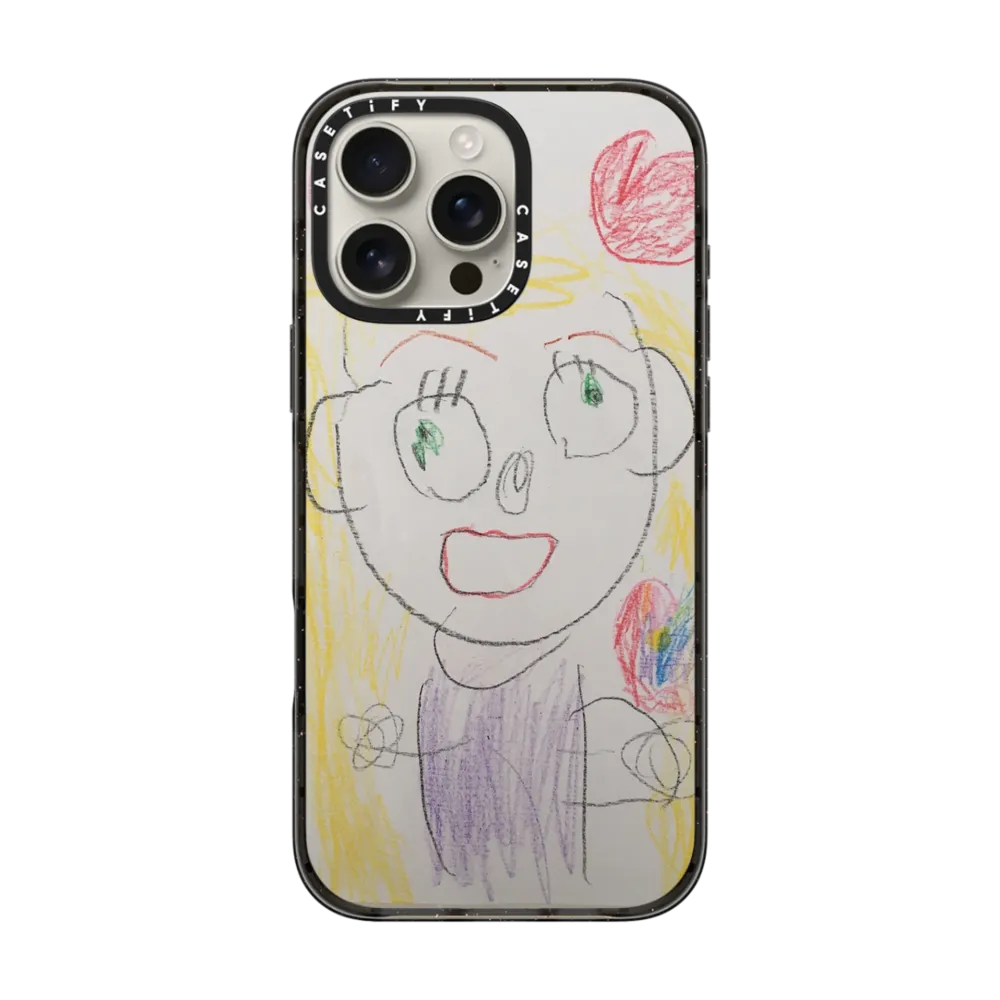 现货CASETiFY童趣潦草插画适用于苹果iPhone16 pro max手机壳15/14/13创意小众趣味可爱12全包防摔保护套plus