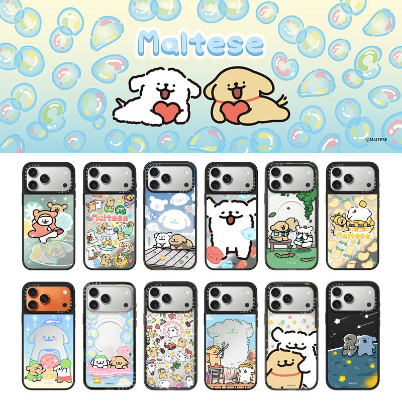 线条小狗联名CASETiFY适用苹果17