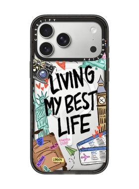 现货CASETiFY旅行爱好者适用于苹果iPhone17 pro max手机壳16/15潮牌14/13磁吸air创意轻奢ins风防摔保护套12