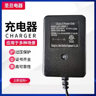 接口充电器量大从优 0.3A12V开关电源适配器 批发美规100 240VAC