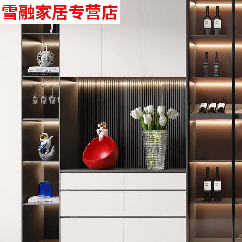 鑫小静现代轻奢玄关柜摆件客厅壁龛电视柜背景墙家居酒柜装饰品摆
