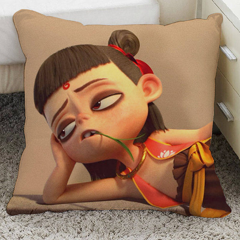 哪咤之魔童降世周边抱枕手办电影玩偶公仔玩具敖丙藕饼儿童礼物