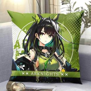 明日方舟凯尔希召唤物Mon3tr周边精美枕头二次元动漫同人抱枕通用