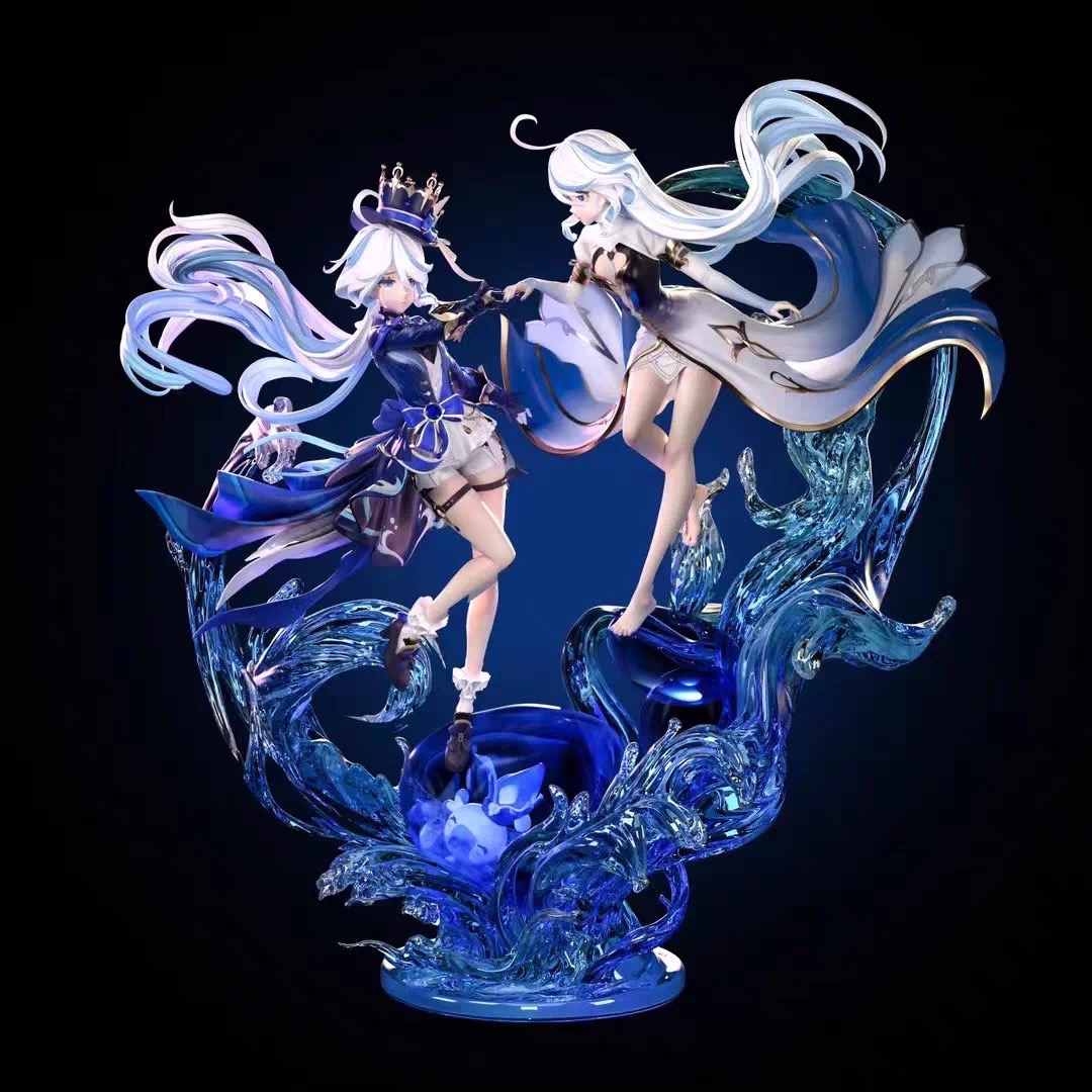 YY模玩  哈基米工作室 原神  芙宁娜 芙卡洛斯 手办 模型 雕像