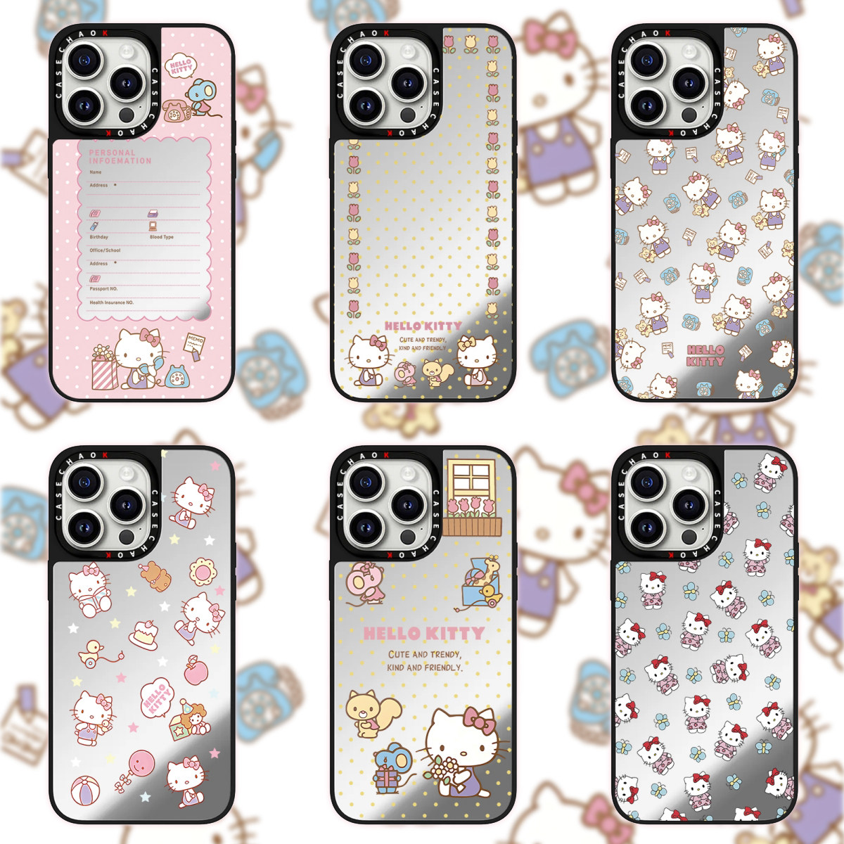 KT猫HelloKitty苹果防摔手机壳
